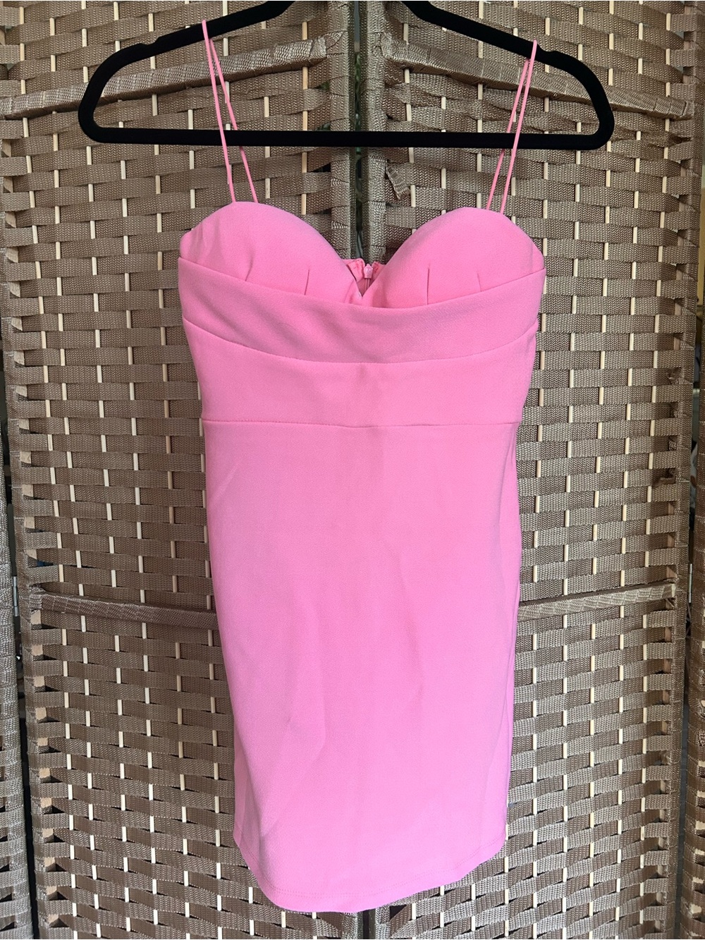 Pink Sweetheart Bodycon Dress - HELLO MOLLy